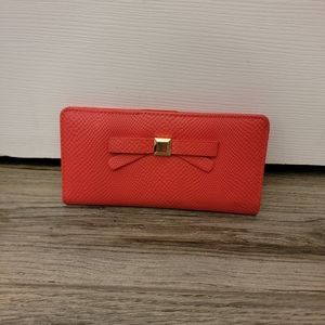 Bright Coral Wallet